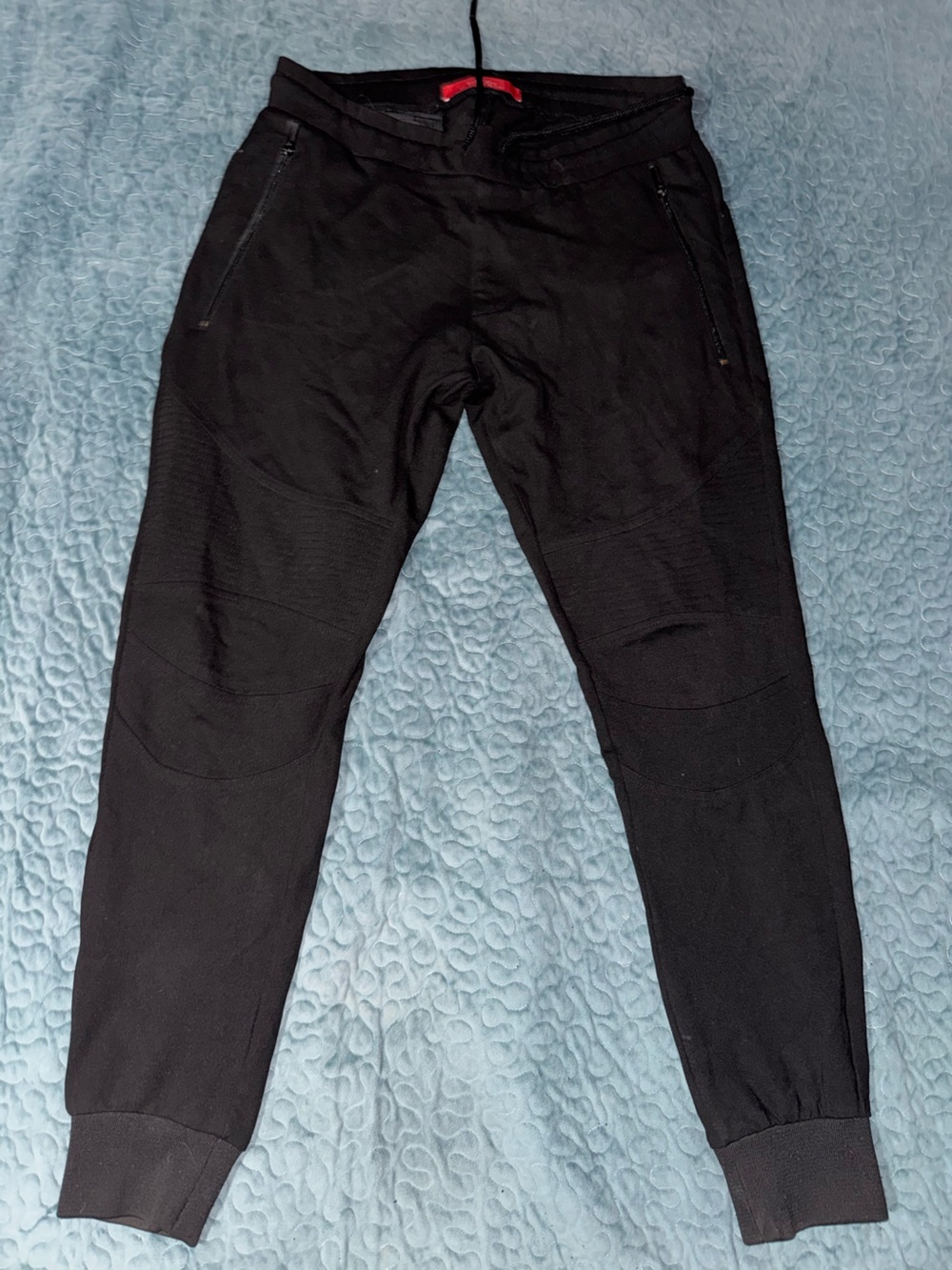 Zara Men's Black Jogger Pants - Comfortable Everyday Fit